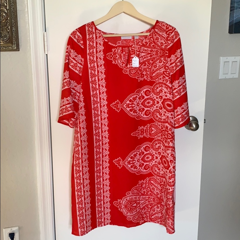 Print dress